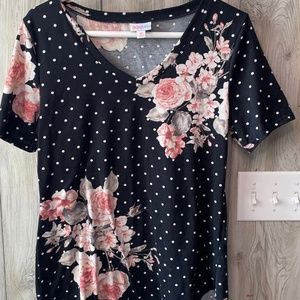Lularoe Floral Iris Top